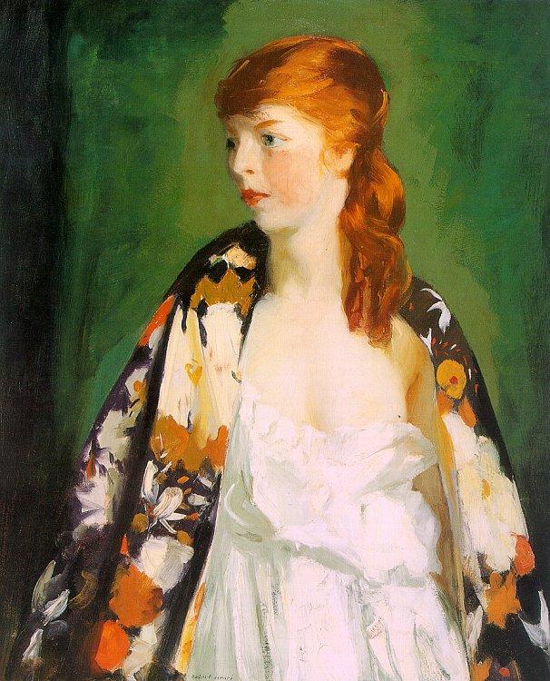 Robert Henri Edna France oil painting art